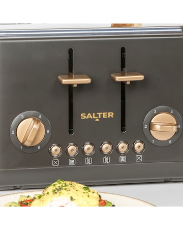 Salter Pebble Charcoal Kettle and Toaster