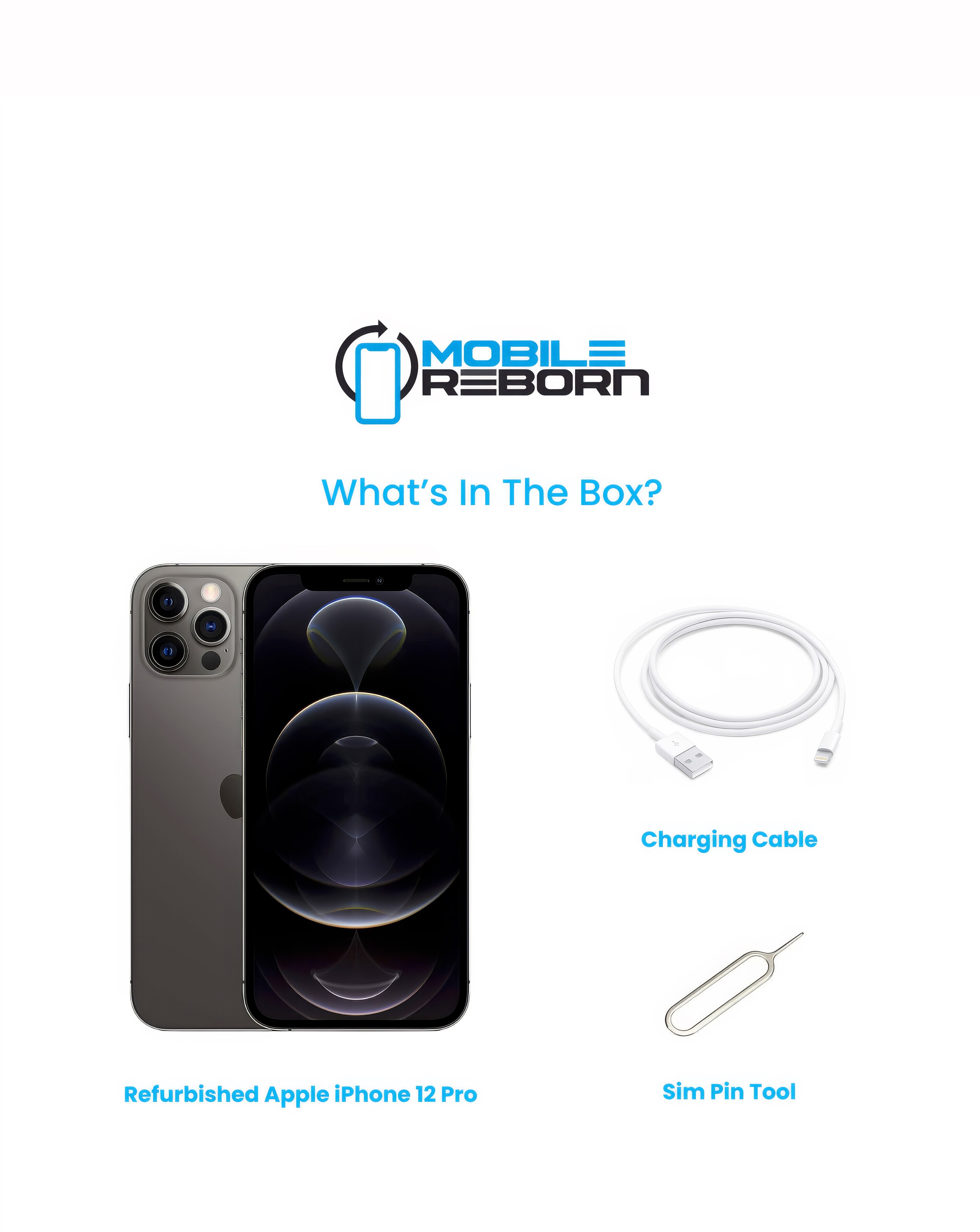 Apple iPhone 12 pro グラファイト 128GB iPhone 12 Pro 128GB SIM