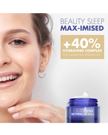 Olay Regenerist Retinol24 MAX Night Eye Cream Without Fragrance, 15ml