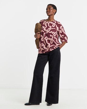 Half Sleeve Boxy Top