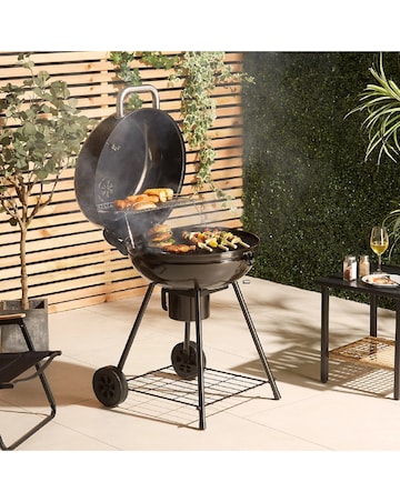 VonHaus Kettle Charcoal BBQ Grill