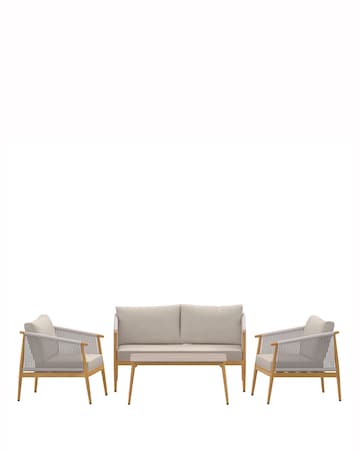 Charles Bentley Rope Weave Lounge Sofa Set