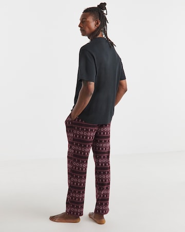 Christmas Fairisle Fleece Lounge Pant