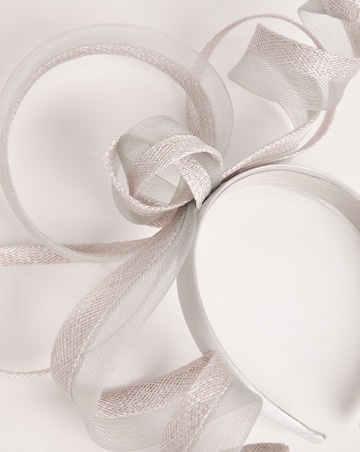Silver Headband Fascinator