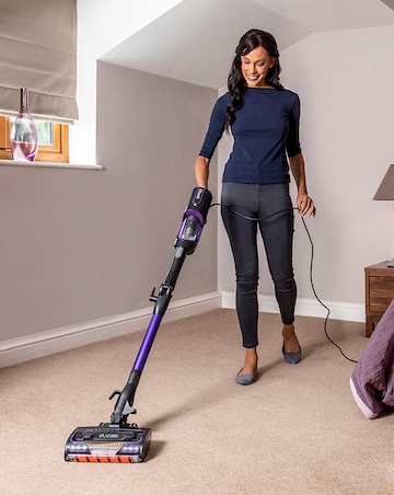 Shark Anti Hair Wrap Corded Stick Vacuum with Flexology HZ500UK