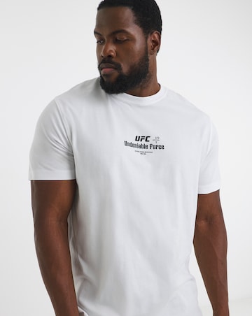 Jack & Jones UFC Back Graphic T-Shirt - White