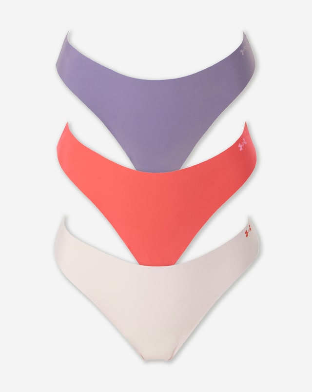 Under Armour 3 Pack No Show Thongs