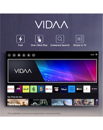 Hisense 55in 55E7KQTUK PRO Smart 4K UHD HDR QLED TV with 144Hz Game Mode Pro