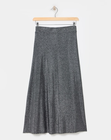 Glitter Knit Skirt