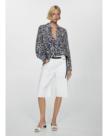 Mango Camila Abstract Shirt