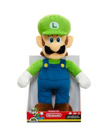 Nintendo Super Mario Jumbo Luigi Plush