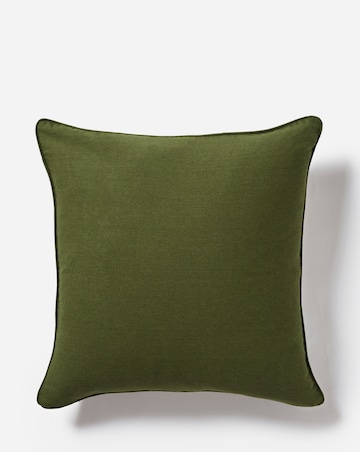 Forest Friends Embroidered Cushion