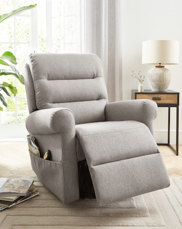 Brockton Fabric Electric Recliner Armchair