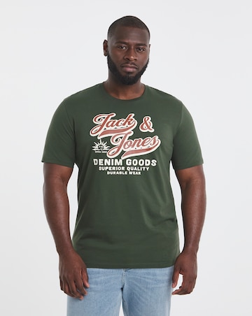 Jack & Jones Logo T-Shirt - Green