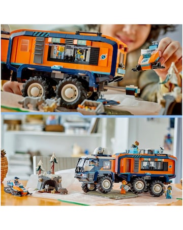 LEGO City Arctic Explorer Science Lab Truck STEM Toy Building Set 60471