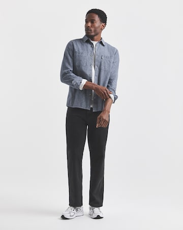 Union Straight Fit Stretch Jeans Black