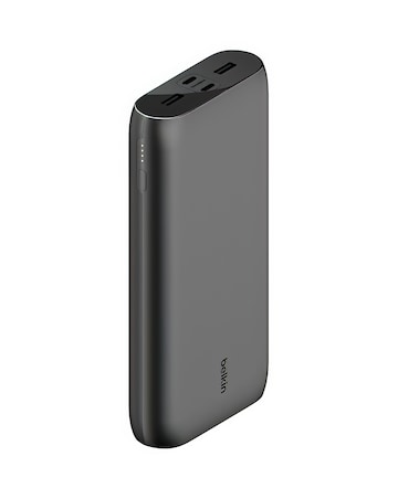 Belkin BoostCharge 32W PD 26,000 mAh 4-Port Power Bank - Black
