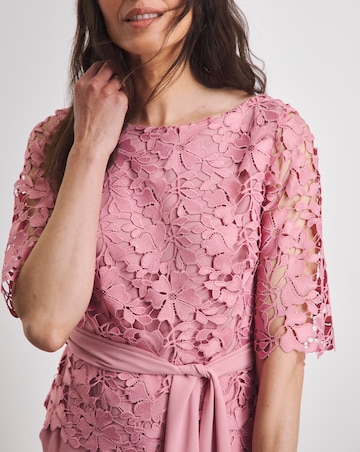 Joanna Hope Lace Jumpsuit