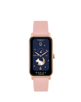 Radley Series 21 Smart Watch - Rose Gold Cobweb Lozenge