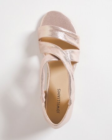 Sonya Multi Strap Espadrille - Extra Wide Fit (EEE)