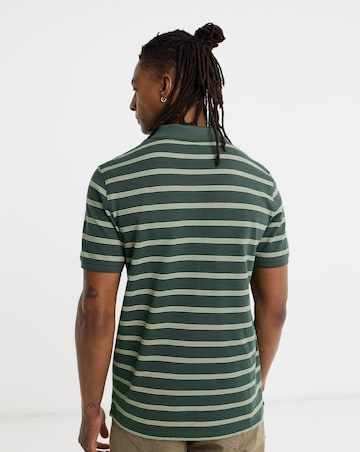 Timberland Striped Short Sleeve Polo Shirt