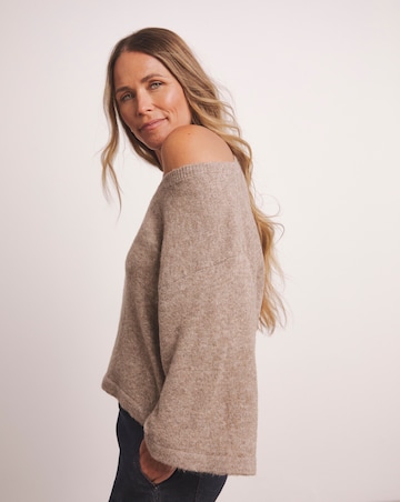 Anthology V Neck Half Sleeve Jumper