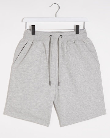 Grey Marl Fleece Shorts