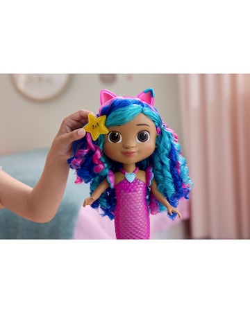 Gabby's Dollhouse: The Movie Doll Sing & Shine Mermaid Gabby