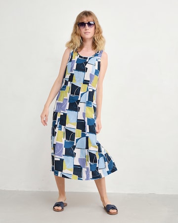 Seasalt Cornwall Sleeveless Glass Wave Dress