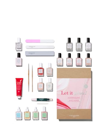 Manucurist Let it Glow Nails Advent Calendar (Worth 318 GBP)