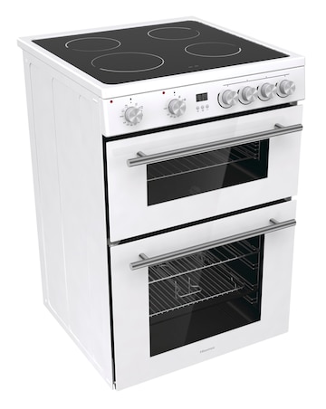 Hisense HDE3211BWUK Freestanding Electric Cooker - White