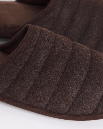 Mule Slipper Wide Fit