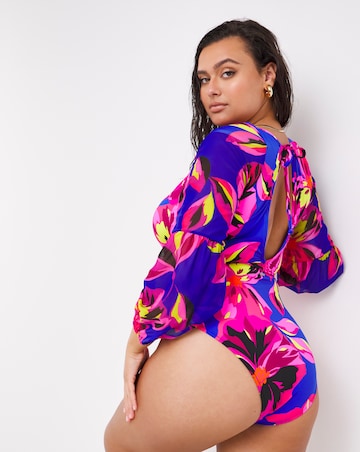 Figleaves Curve Euphoria Swimsuit With Matching Scrunchie