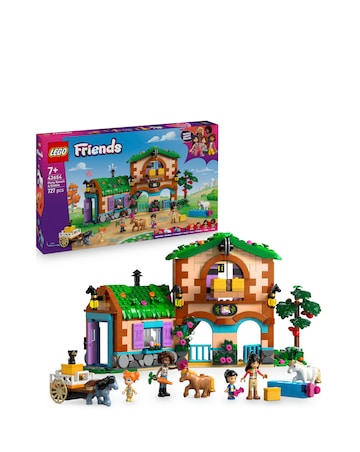 LEGO Friends Pony Ranch & Stable Building Set, Horse Toy Playset 42654