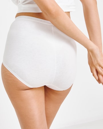 Sloggi (6 Pack) Basic Maxi Cotton Knickers Blue Multi