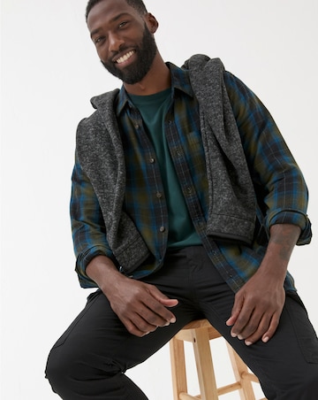 Fatface Long Sleeved Kent Check Shirt