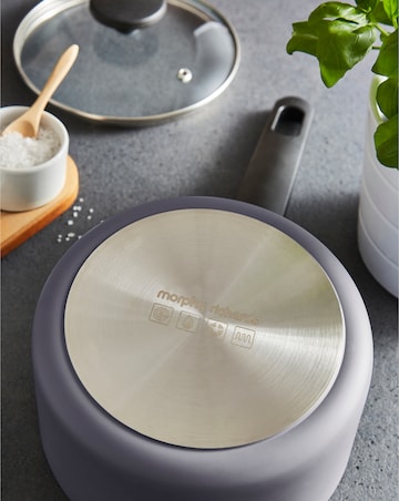 Morphy Richards Recycled Aluminium Grey 5 Piece Pan Set