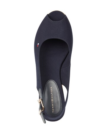 Tommy Hilfiger Iconic Elba Sling Back Wedge