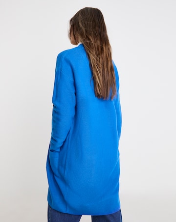 Blue Edge To Edge Cardigan