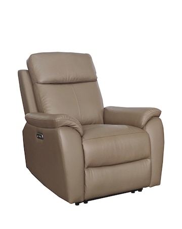 Aspire Kingsmere Leather Power Recliner Armchair