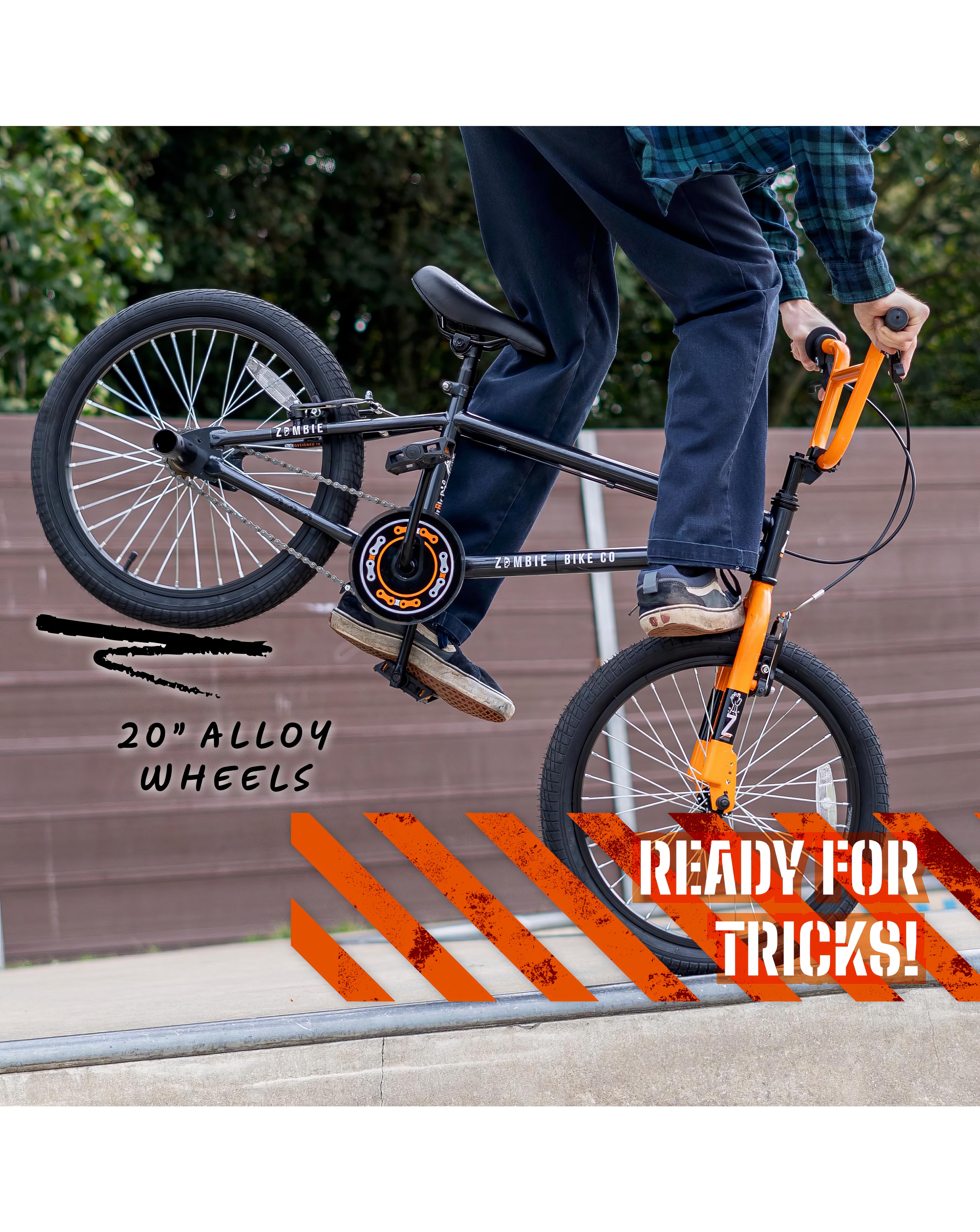 Zombie Outbreak BMX Bike - 20 inch wheel | JD Williams
