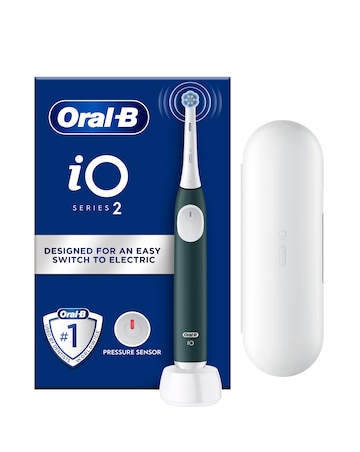 Oral-B iO2 Series Forest Green + Travel Case