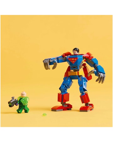 LEGO DC Superman Mech vs. Lex Luthor Super Hero Figure 76302
