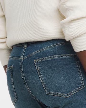 24/7 Mid Wash Straight Leg Jeans