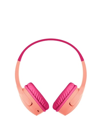 Belkin Soundform Mini Kids Wireless On-Ear Headphones - Pink