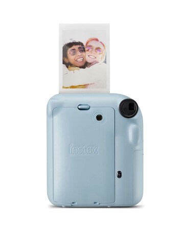 Fujifilm Instax Mini 12 Instant Camera with 20 Shot Film Pack - Pastel Blue