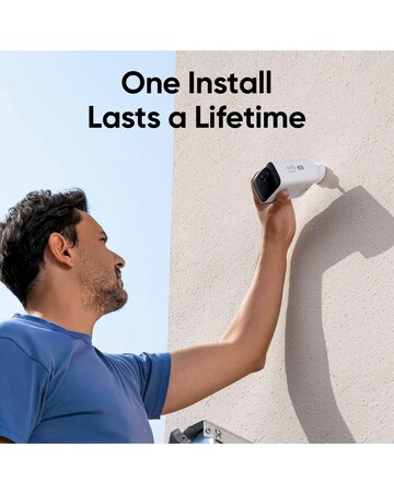 Eufy Outdoor SoloCam S220 Solar 2K No Fee 2 Pack Camera