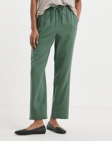 Khaki Soft Utility Pull On Trouser