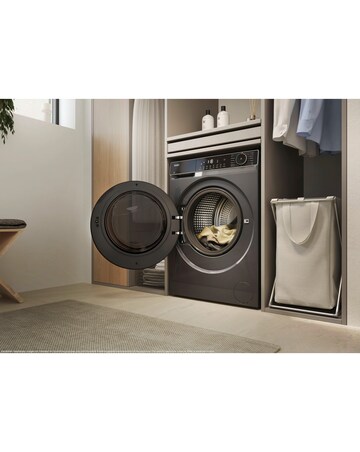 Haier HWD90BP14357GTUK 9/5kg Washer Dryer Graphite