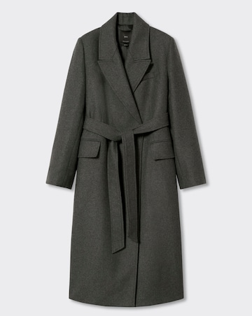 Mango Paris Lapel Collar Coat